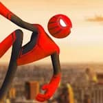 Spider Stickman Rope Hero