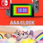AAA Clock + Clumsy Rush