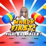 Whack first! - Fight the moles