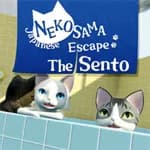 Japanese NEKOSAMA Escape The Sento