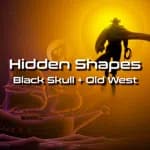Hidden Shapes: Black Skull + Old West