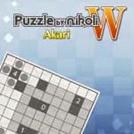 Puzzle by Nikoli W Akari