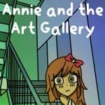 Annie and the Art Gallery