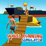 Waves Running Simulator - Surfing Hyper Runner Casual 3D Games