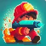 Firefighter: pixel action game