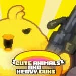 Cute animals and Heavy guns