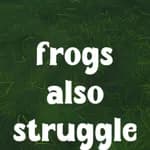 Frogs also struggle