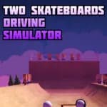 Two Skateboards Driving Simulator