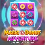 Magic Donut Adventure: Line Match 3 Puzzle