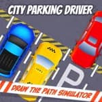 City Parking Driver: Draw The Path Simulator