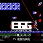 EGGCONSOLE THEXDER PC-8801mkIISR