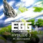 EGGCONSOLE HYDLIDE3 PC-8801mkIISR