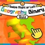 Swipe Right or Left Geography Binary Quiz