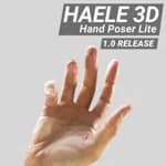 HAELE 3D - Hand Poser Lite
