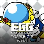 EGGCONSOLE TOPPLE ZIP PC-8801