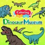 Coloring book series Dinosaur Museum