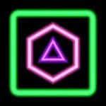 Neon Poly - Shape Puzzle Game
