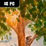 Kitten adventures in city park