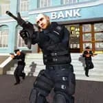 NY Police Battle Bank Robbery Gangster Crime