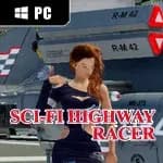 Sci-fi highway racer