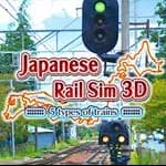 Japanese Rail Sim 3D 5 types of trains