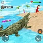 Angry Crocodile Game: New Wild Hunting Games