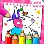Peepa Pig: Coloring Book for piggy