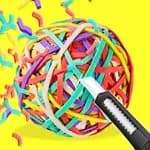 RubberBand Cutting - ASMR