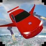 Flying car Shooting: Ultimate car Flying simulator