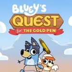 Bluey's Quest for the Gold Pen