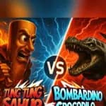 Bombardino Crocodilo vs. Tung Tung Sahur